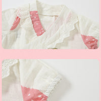 Load image into Gallery viewer, Baby Girls Fruit Print Rompers Wholesale 23041164
