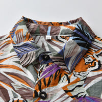 Load image into Gallery viewer, 2 Pieces Set Baby Kid Boys Animals Cartoon Print Shirts And Solid Color Shorts Wholesale 23041165
