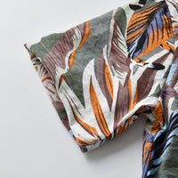 Load image into Gallery viewer, 2 Pieces Set Baby Kid Boys Animals Cartoon Print Shirts And Solid Color Shorts Wholesale 23041165
