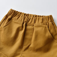 Load image into Gallery viewer, 2 Pieces Set Baby Kid Boys Animals Cartoon Print Shirts And Solid Color Shorts Wholesale 23041165
