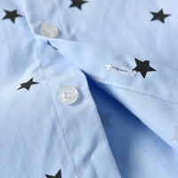 Load image into Gallery viewer, 3 Pieces Set Baby Kid Boys Star Print Shirts Solid Color Vests Waistcoats And Pants Wholesale 23041166
