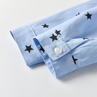 Load image into Gallery viewer, 3 Pieces Set Baby Kid Boys Star Print Shirts Solid Color Vests Waistcoats And Pants Wholesale 23041166
