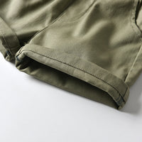 Load image into Gallery viewer, 2 Pieces Set Baby Kid Boys Plant Print Shirts And Solid Color Shorts Wholesale 23041167
