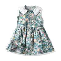 Load image into Gallery viewer, Baby Kid Girls Flower Print Dresses Wholesale 23041174
