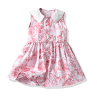 Load image into Gallery viewer, Baby Kid Girls Flower Print Dresses Wholesale 23041174

