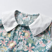 Load image into Gallery viewer, Baby Kid Girls Flower Print Dresses Wholesale 23041174
