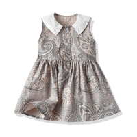 Load image into Gallery viewer, Baby Kid Girls Flower Print Dresses Wholesale 23041174
