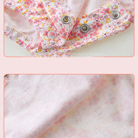 Load image into Gallery viewer, Baby Girls Flower Print Rompers Wholesale 23041178
