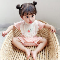 Load image into Gallery viewer, Baby Girls Cartoon Lace Jumpsuits Wholesale 23041179
