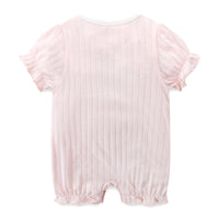 Load image into Gallery viewer, Baby Girls Cartoon Lace Jumpsuits Wholesale 23041179
