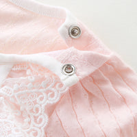 Load image into Gallery viewer, Baby Girls Cartoon Lace Jumpsuits Wholesale 23041179
