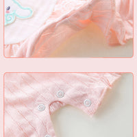 Load image into Gallery viewer, Baby Girls Cartoon Lace Jumpsuits Wholesale 23041179
