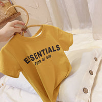 Load image into Gallery viewer, 2 Pieces Set Baby Kid Unisex Letters Print T-Shirts And Shorts Wholesale 23041190
