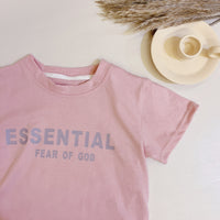 Load image into Gallery viewer, 2 Pieces Set Baby Kid Unisex Letters Print T-Shirts And Shorts Wholesale 23041190
