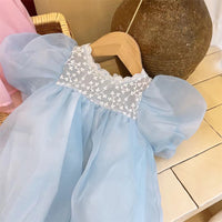 Load image into Gallery viewer, Baby Kid Girls Solid Color Dresses Wholesale 23041309
