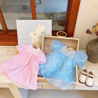 Load image into Gallery viewer, Baby Kid Girls Solid Color Dresses Wholesale 23041309
