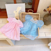 Load image into Gallery viewer, Baby Kid Girls Solid Color Dresses Wholesale 23041309
