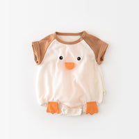 Load image into Gallery viewer, Baby Unisex Color-blocking Cartoon Rompers Wholesale 230413126
