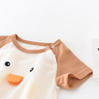 Load image into Gallery viewer, Baby Unisex Color-blocking Cartoon Rompers Wholesale 230413126

