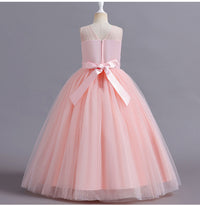 Load image into Gallery viewer, Kid Big Kid Girls Bow Dresses Wholesale 230413171
