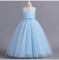 Load image into Gallery viewer, Kid Big Kid Girls Bow Dresses Wholesale 230413171
