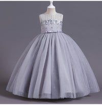 Load image into Gallery viewer, Kid Big Kid Girls Bow Dresses Wholesale 230413171
