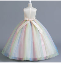 Load image into Gallery viewer, Kid Big Kid Girls Color-blocking Dresses Wholesale 230413175
