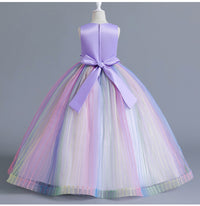 Load image into Gallery viewer, Kid Big Kid Girls Color-blocking Dresses Wholesale 230413175

