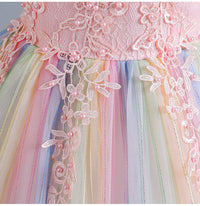 Load image into Gallery viewer, Kid Big Kid Girls Color-blocking Dresses Wholesale 230413175
