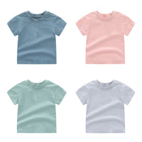 Load image into Gallery viewer, Kid Girls Boys Solid Color T-Shirts Wholesale 23041320
