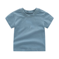 Load image into Gallery viewer, Kid Girls Boys Solid Color T-Shirts Wholesale 23041320
