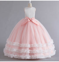 Load image into Gallery viewer, Kid Girls Color-blocking Lace Princess Dresses Wholesale 230413213
