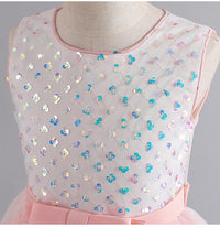 Load image into Gallery viewer, Kid Girls Color-blocking Lace Princess Dresses Wholesale 230413213
