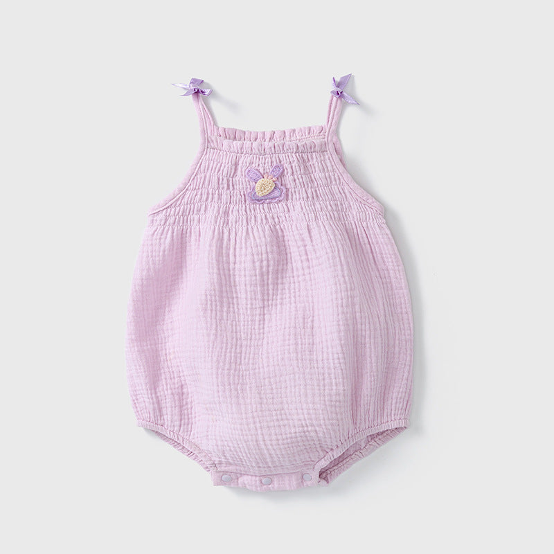 Baby Girls Bow Rompers Wholesale 230413292