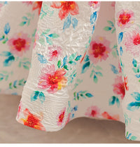Load image into Gallery viewer, Baby Kid Girls Color-blocking Flower Print Dressy Princess Dresses Wholesale 230413351
