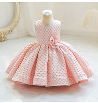Load image into Gallery viewer, Baby Kid Girls Solid Color Dressy Princess Dresses Wholesale 230413352
