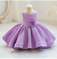 Load image into Gallery viewer, Baby Kid Girls Solid Color Dressy Princess Dresses Wholesale 230413352
