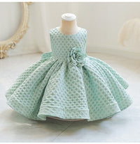 Load image into Gallery viewer, Baby Kid Girls Solid Color Dressy Princess Dresses Wholesale 230413352
