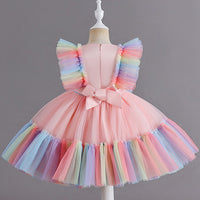 Load image into Gallery viewer, Baby Kid Girls Color-blocking Dressy Princess Dresses Wholesale 230413371
