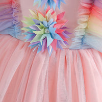 Load image into Gallery viewer, Baby Kid Girls Color-blocking Dressy Princess Dresses Wholesale 230413371
