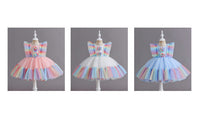 Load image into Gallery viewer, Baby Kid Girls Color-blocking Dressy Princess Dresses Wholesale 230413371
