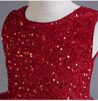 Load image into Gallery viewer, Kid Big Kid Girls Solid Color Dressy Princess Dresses Wholesale 230413375
