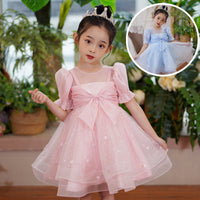 Load image into Gallery viewer, Baby Kid Girls Solid Color Love heart Dresses Wholesale 230413384
