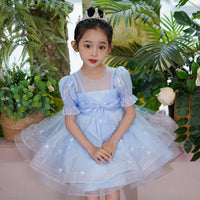 Load image into Gallery viewer, Baby Kid Girls Solid Color Love heart Dresses Wholesale 230413384

