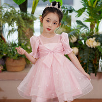 Load image into Gallery viewer, Baby Kid Girls Solid Color Love heart Dresses Wholesale 230413384

