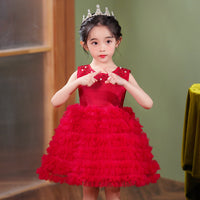 Load image into Gallery viewer, Kid Girls Solid Color Birthday Party Dresses Princess Dresses Wholesale 230413395
