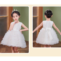 Load image into Gallery viewer, Kid Girls Solid Color Birthday Party Dresses Princess Dresses Wholesale 230413395
