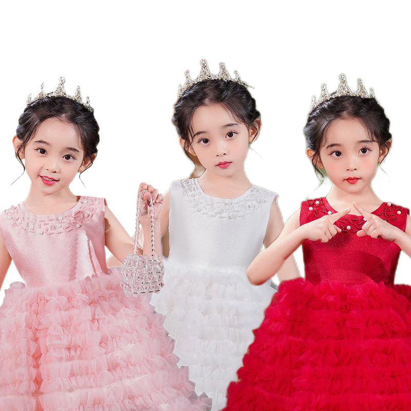 Wholesale Birthday Outfits Birthday Dresses for Kids Stylish Baby Girl Birthday Party Dress Rioco Kidswear