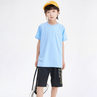 Load image into Gallery viewer, Kid Unisex Solid Color Letters Sports T-Shirts Wholesale 230413453
