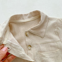 Load image into Gallery viewer, Baby Unisex Solid Color Rompers Wholesale 230413577
